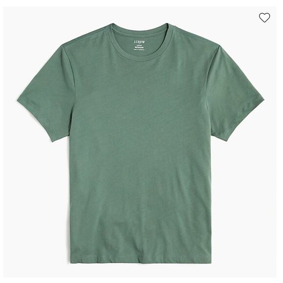 NWT J. Crew Men's Lustrous Royal Blue Washed Jersey Crewneck Tee - Picture 11 of 11